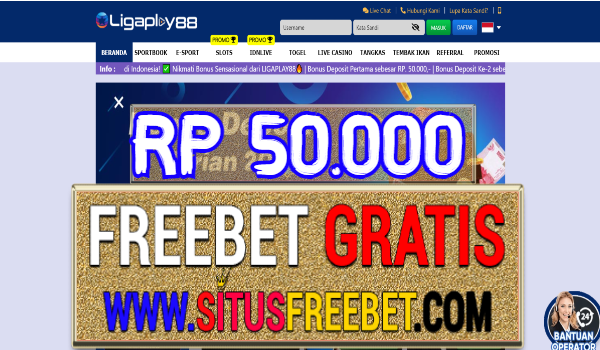 LigaPlay88 Freechip Gratis Tanpa Deposit Rp 50.000
