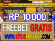 MegaJP Freebet Gratis Tanpa Deposit Rp 10.000