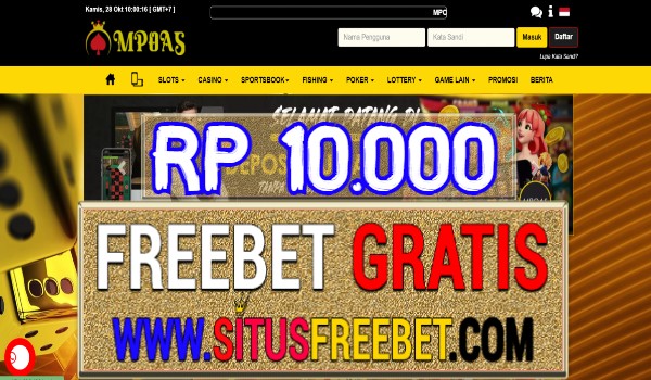 MpoAs Freebet Gratis Tanpa Deposit Rp 10.000