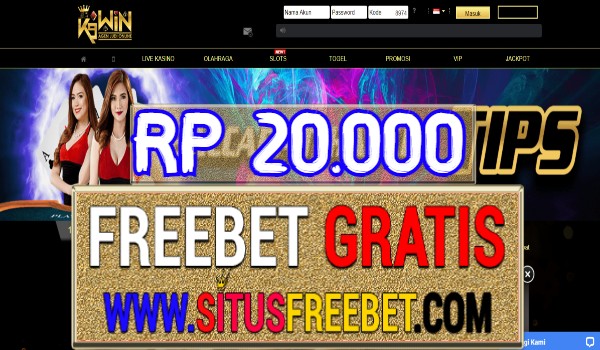 K9Win Freebet Mix Parlay Tanpa Deposit Rp 20.000