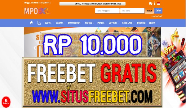 MPOXL Freebet Gratis Tanpa Deposit Rp 10.000