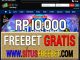 RKN Freebet Gratis Tanpa Deposit Rp 10.000