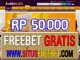 AreaSlots Freebet Gratis Tanpa Deposit Rp 50.000