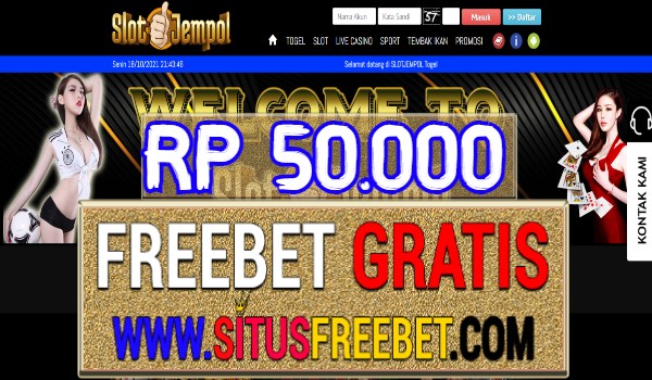 SOSBet Freebet Gratis Tanpa Deposit Rp 50.000