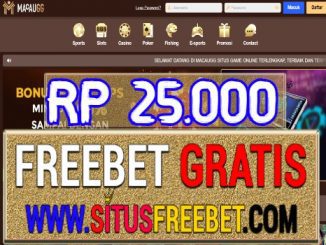 MacauGG Freebet Gratis Tanpa Deposit Rp 25.000