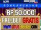 QQ188 Freebet Gratis Rp 50.000 Tanpa Deposit