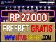 TAJIR777 Freebet Gratis Rp 27.000 Tanpa Deposit