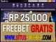 KartuGG Freebet Gratis Rp 25.000 Tanpa Deposit