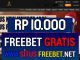 HOKIDEWATA Freebet Gratis Rp 10.000 Tanpa Deposit