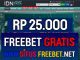 IDNGG Freebet Gratis Rp 25.000 Tanpa Deposit