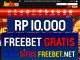 FREESPIN123 Freebet Gratis Rp 10.000 Tanpa Deposit