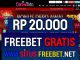 CeriToto Freebet Gratis Rp 20.000 Tanpa Deposit