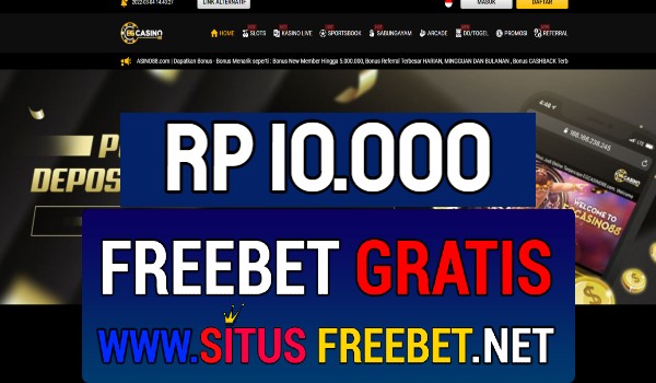 EGCasino88 Freebet Gratis Rp 10.000 Tanpa Deposit