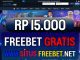 SANDS138 Freebet Gratis RP 15.000 Tanpa Deposit