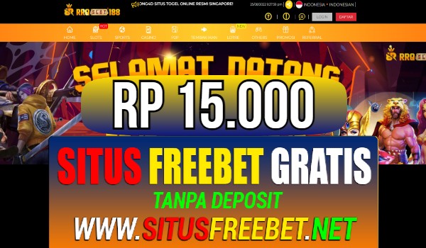 PEJUANGSLOT88 Freebet Gratis Rp 15.000 Tanpa Deposit