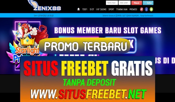 ZENIX88 Bonus Slot 100% Langsung Di Depan