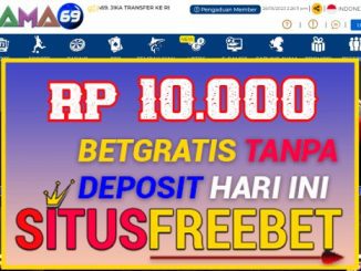 Gama69 Freebet Gratis Rp 10.000 Tanpa Deposit