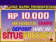 SENSA138 Freebet Gratis Rp 10.000 Tanpa Depo