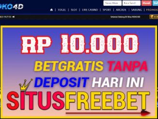 ROKO4D Freebet Gratis Rp 10.000 Tanpa Depo